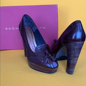 SACHA LONDON platform moccasins size 39